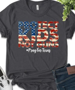 Pray For Texas, Gun Reform, Protect Kids Not Gun Tee Shirt