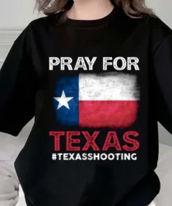 Pray For Texas School Shooting, Uvalde Strong Tee Shirt