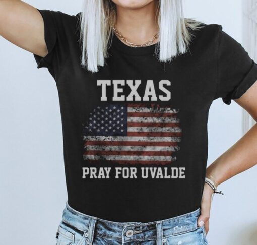 Pray For Texas Uvalde Strong Tee Shirt