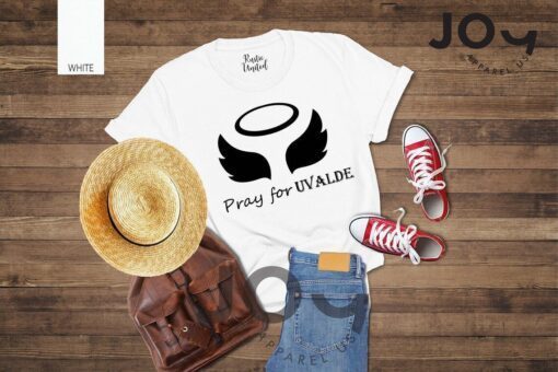 Pray For Uvalde, Pray For Texas, Anti Gun Control Tee Shirt