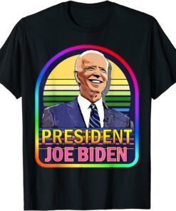 President Lgbt Biden Pride Tee Shirt