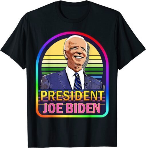 President Lgbt Biden Pride Tee Shirt