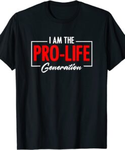 Pro-Life Generation Feminist Reproductive Rights Tee Shirt