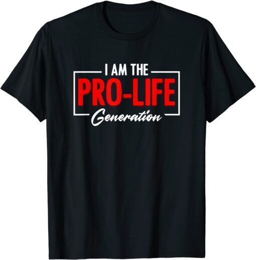 Pro-Life Generation Feminist Reproductive Rights Tee Shirt