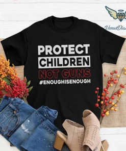 Protect Children Not Guns, Pray For Texas Tee Shirt