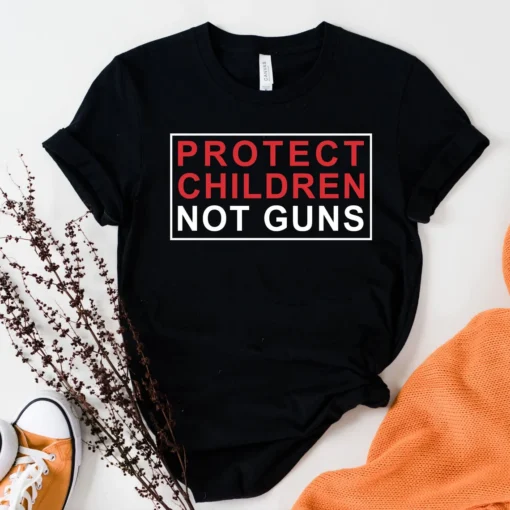 Protect Children Not Guns Uvalde Texas Strong Pray Tee Shirt