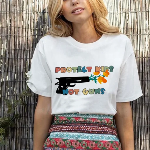 Protect Kids Not Guns, Stop Gun Violence, Pray For Texas Tee Shirt