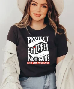 Protect Our Children Not Guns, Protect Our Kids Not Guns, Pray for Uvalde Tee Shirt