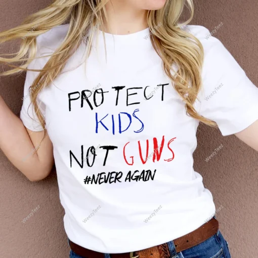 Protect Our Kids ,Control Now,End Violence Tee Shirt