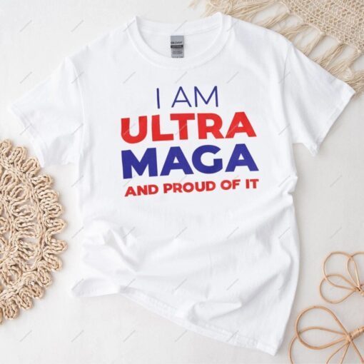 Proud Ultra Maga Donald Trump Maga King Tee Shirt