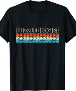 Puzzleologist - Puzzle Piece Lover Puzzler Tee Shirt