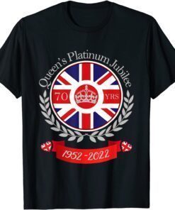 QUEEN'S PLATINUM JUBILEE 1952 2022 Tee Shirt