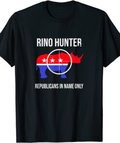 RINO Hunter Crosshairs Fake Republican Politician Tee Shirt