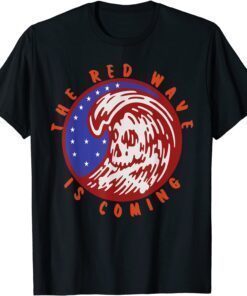 Red Wave Election Vote Republican Anti Democrats Pro America Tee Shirt