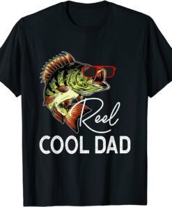 Reel Cool Dad Love Fishing Tee Shirt