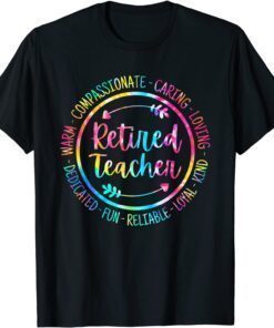 Retired Teacher Teacher End Of Year, Summer Teacher Tee Shirt