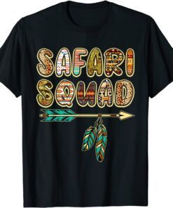 Safari Squad African Family Vacation Summer Vacay Trip Tee Shirt