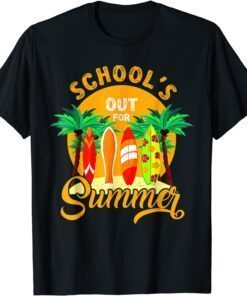 Schools Out For Summer Last Day Of School Student Teacher Tee Shirt