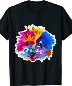 Small hairy and colorful dog T-Shirt