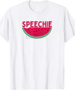 Speechie Speech Pathology Summer Therapy T-Shirt