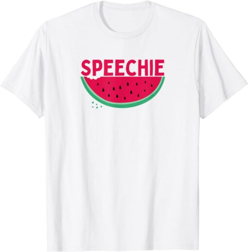 Speechie Speech Pathology Summer Therapy T-Shirt