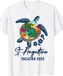 St. Augustine Sea Turtle Florida Family Vacation 2022 Tee Shirt