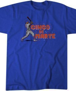 Starling Marte: Cinco de Marte Tee Shirt