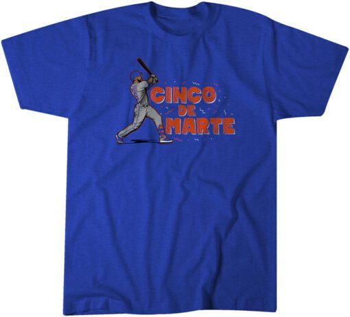 Starling Marte: Cinco de Marte Tee Shirt