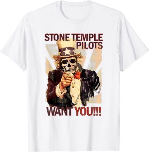 Stone Temple Pilots - Stone Temple Pilots Wants You USA T-Shirt