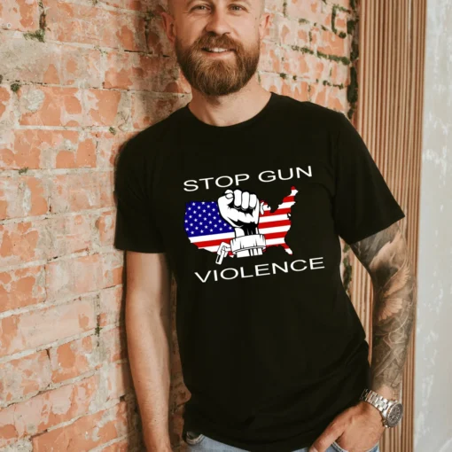 Stop Gun Violence, Pray For Uvalde, Texas Strong Tee Shirt