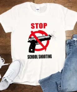 Stop School Shooting Pray For Texas 2022 Shirt