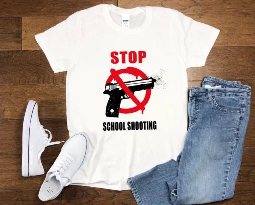 Stop School Shooting Pray For Texas 2022 Shirt