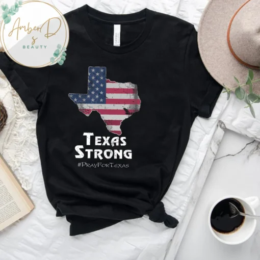 Texas Shooting Pray For Peace ,Texas Strong Pray For Texas Tee Shirt