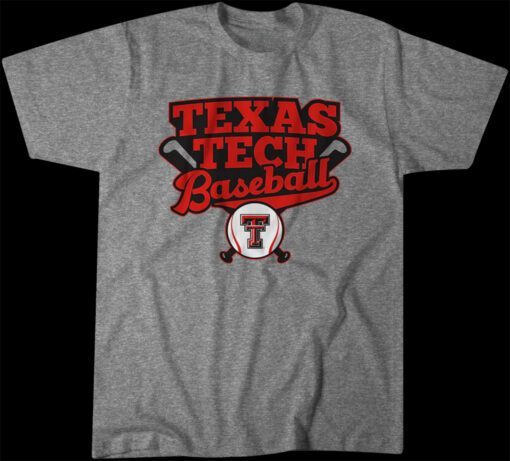 Texas Tech Baseball Tee Shirt