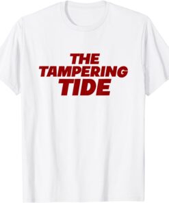 The Tampering Tide Sports Football Tee Shirt