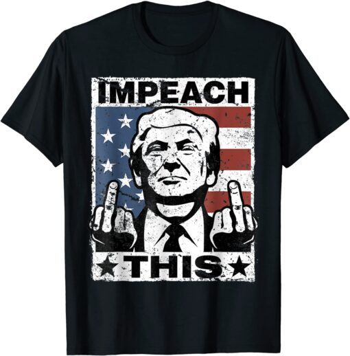 Trump Impeach This USA Vintage T-Shirt