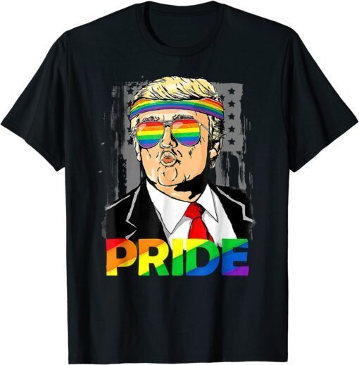 Trump LGBT Gay Pride Month Lesbian Bisexual Transgender T-Shirt