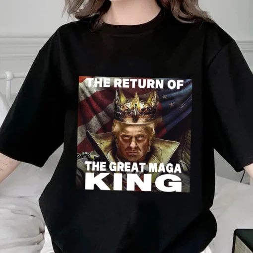 Trump Ultra Maga 2024 The Return Of The Great Maga King Tee Shirt