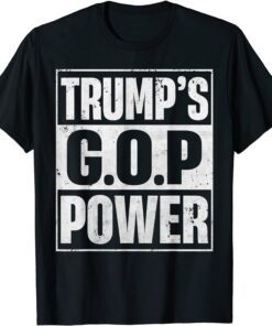 Trump's GOP Power Great Maga King Tee Shirt