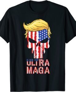 Ultra MAGA 2024 Pro Trump Maga Skull Ultra Maga Tee Shirt