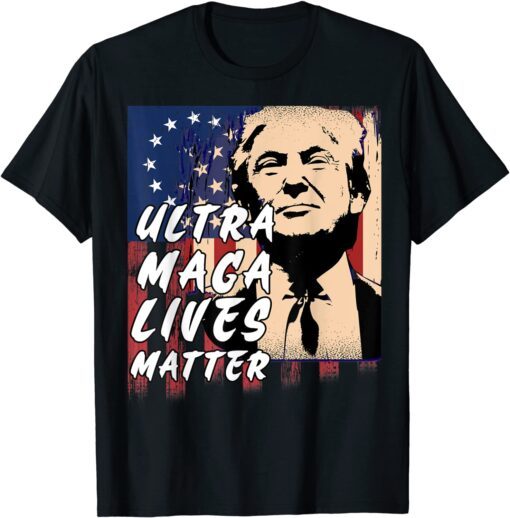 Ultra MAGA Agenda Biden I Did That Sticker Trump UltrA MAGA Tee Shirt