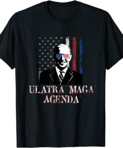 Ultra MAGA Agenda Donald Trump Joe Biden Republican America Classic Shirt