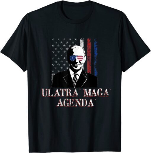 Ultra MAGA Agenda Donald Trump Joe Biden Republican America Classic Shirt