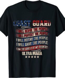 Ultra MAGA And Proud Of It I'll Serve the People Tee Shirt