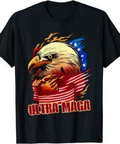 Ultra MAGA Bald Eagle 2024 Tee Shirt