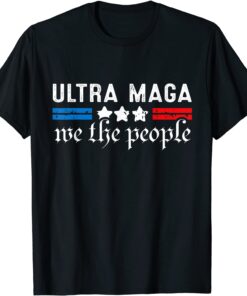 Ultra MAGA Pro Trump Anti Biden Tee Shirt