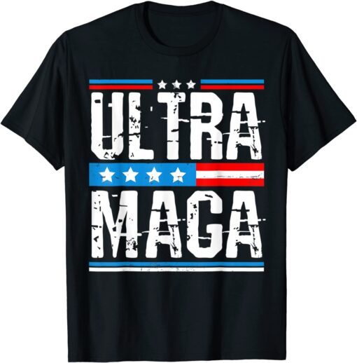 Ultra MAGA Proud Anti Biden US Pro Trump Ultra MAGA Tee Shirt