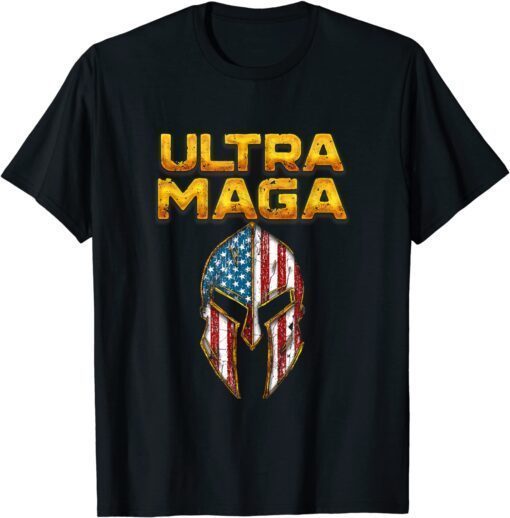 Ultra MAGA Proud Ultra-MAGA Patriotic American 1776 Tee Shirt