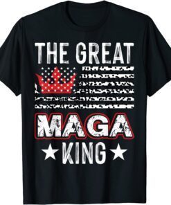 Ultra MAGA Vintage Old The Great MAGA King Ultra MAGA Tee Shirt