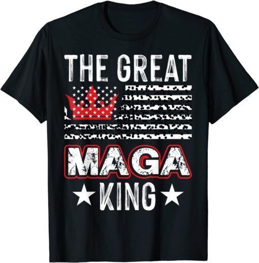 Ultra MAGA Vintage Old The Great MAGA King Ultra MAGA Tee Shirt